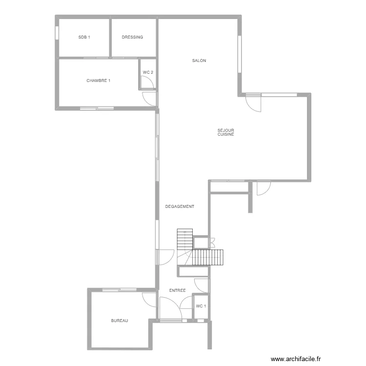 maison A . Plan de maison A . Plan de