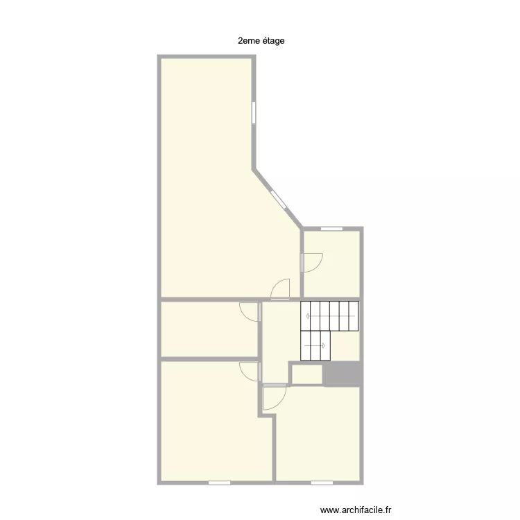 23 longchamps 2e. Plan de 