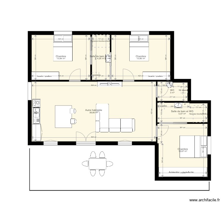 Juna. Plan de 0 pièce et 0 m2