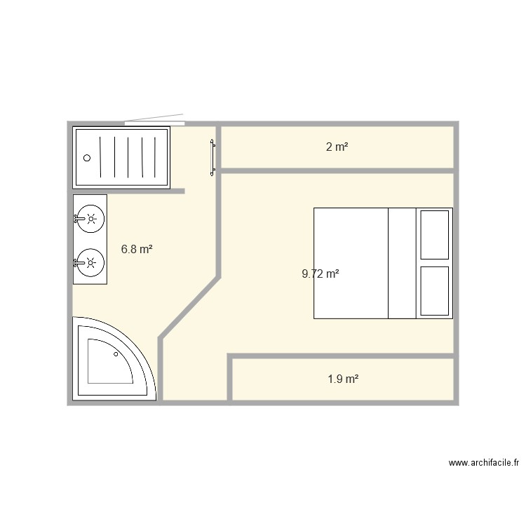 New Project. Plan de 0 pièce et 0 m2