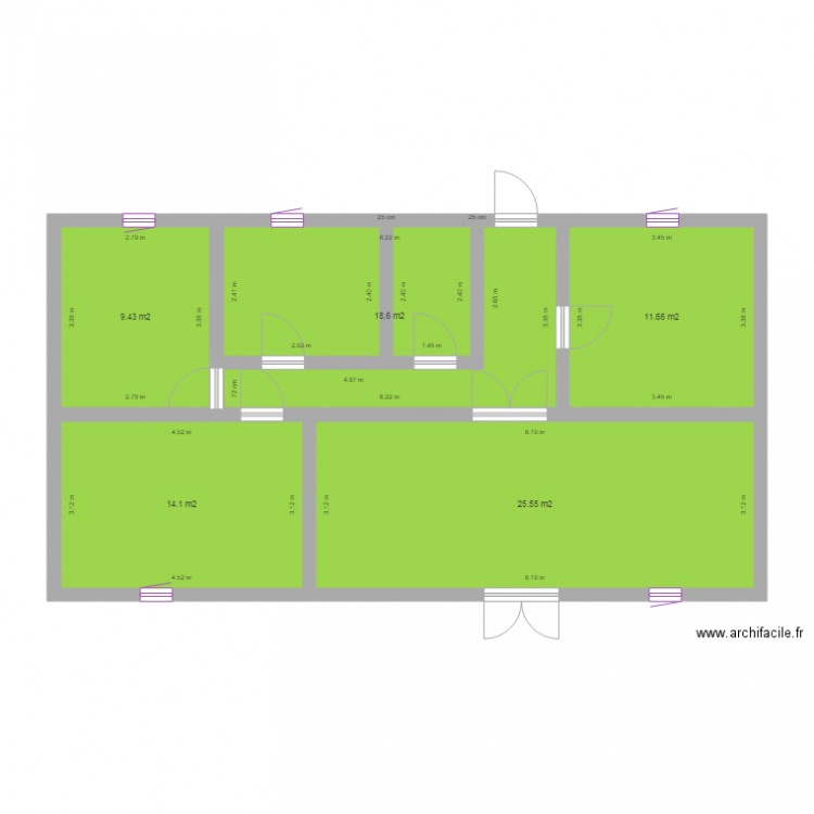 maison nathalie . Plan de 0 pièce et 0 m2