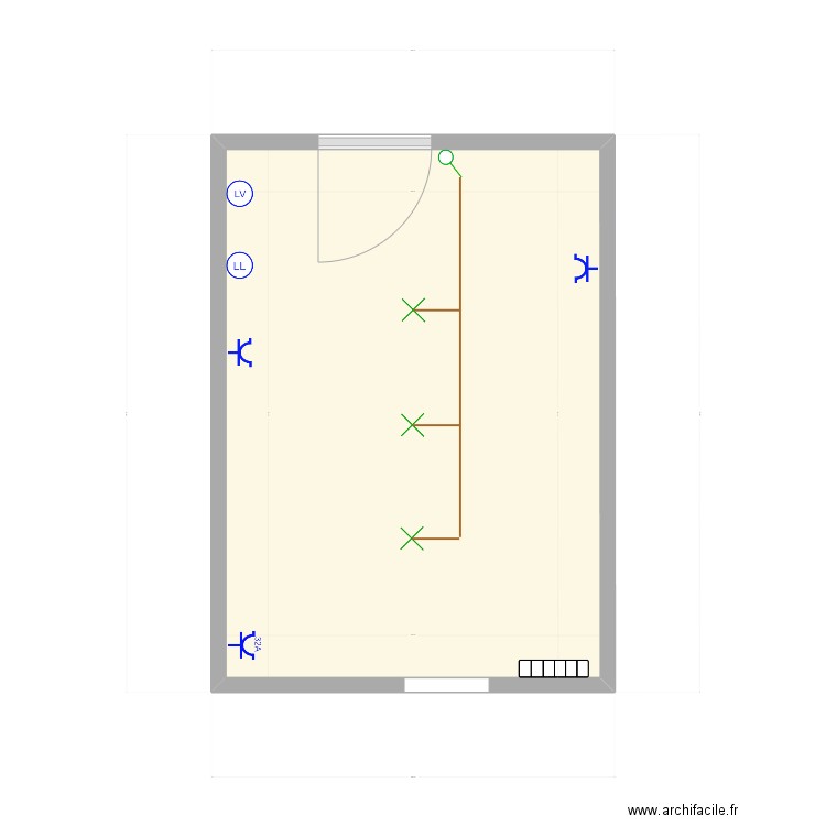 Cuisine. Plan de 0 pièce et 0 m2