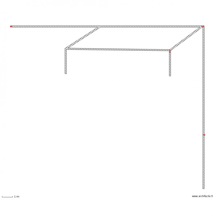 structure. Plan de 0 pièce et 0 m2