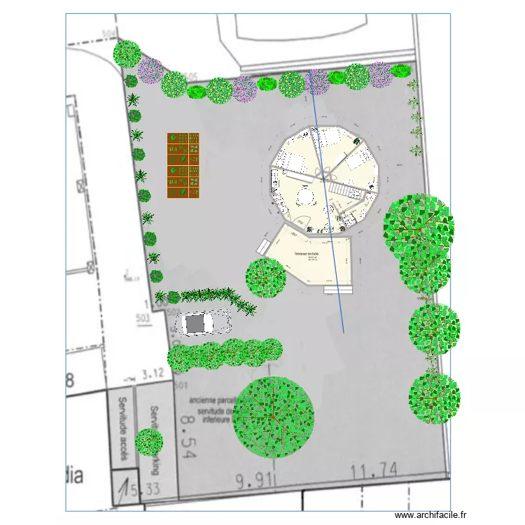 Plans DEF INT. Plan de 