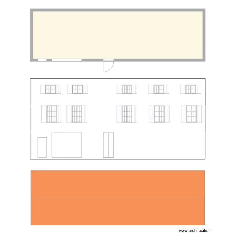 PLAN DE FACADE BIS. Plan de 