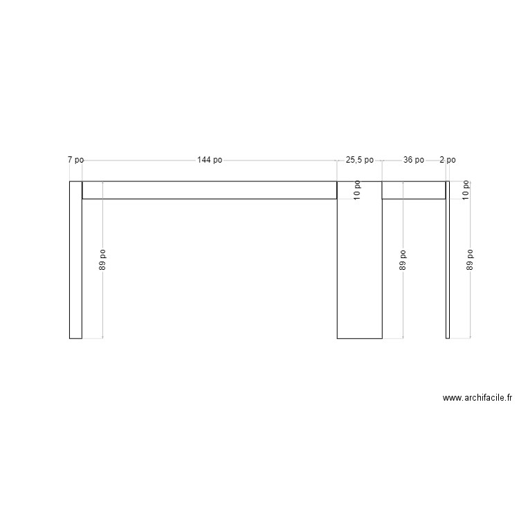 4197 MELROSE-GARAGE. Plan de 0 pièce et 0 m2