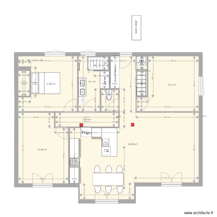 TALENCE avec agrandissement Chris. Plan de 0 pièce et 0 m2