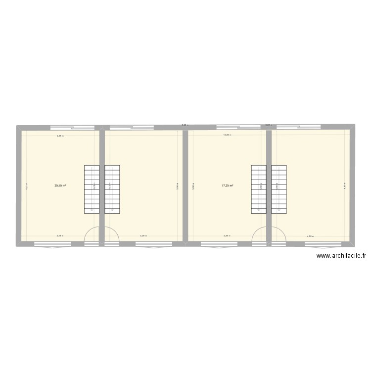 piette. Plan de 0 pièce et 0 m2