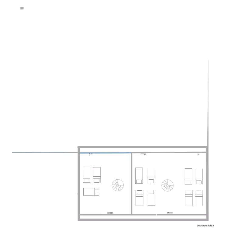 combles sans murs. Plan de combles sans murs. Plan de