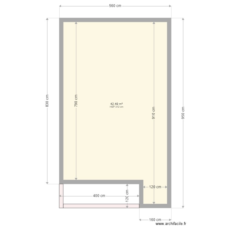 ETAGE ELEVATIONS MURS. Plan de 0 pièce et 0 m2