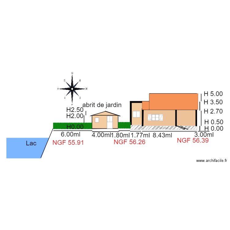 plan en coupe   chalet 20  bon. Plan de 0 pièce et 0 m2