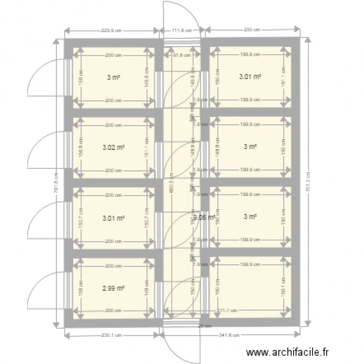 porcherie 2. Plan de 0 pièce et 0 m2