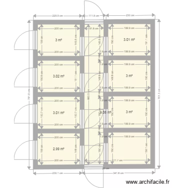 porcherie 2. Plan de 