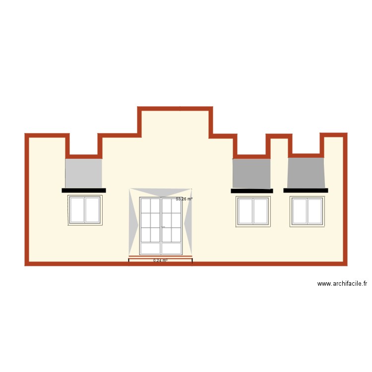 plan de diamniadio Facade0002. Plan de 0 pièce et 0 m2