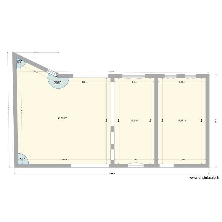 RDC REBAIS au depart. Plan de 0 pièce et 0 m2