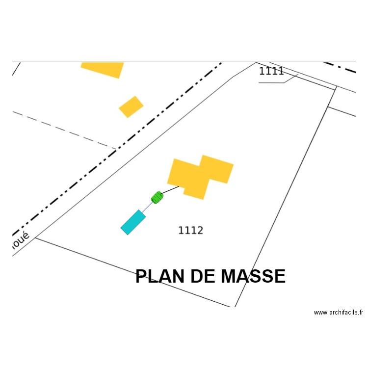 ramade. Plan de 0 pièce et 0 m2