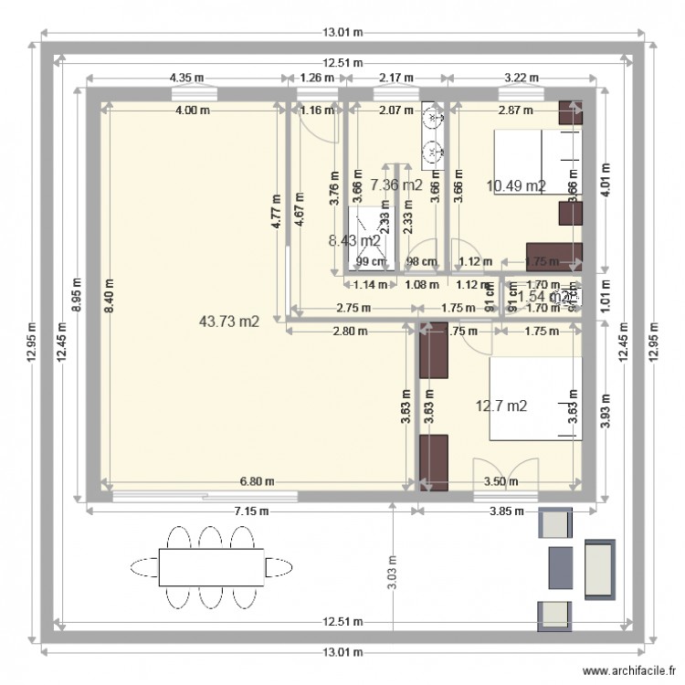 Maison Martinique final 2. Plan de 0 pièce et 0 m2
