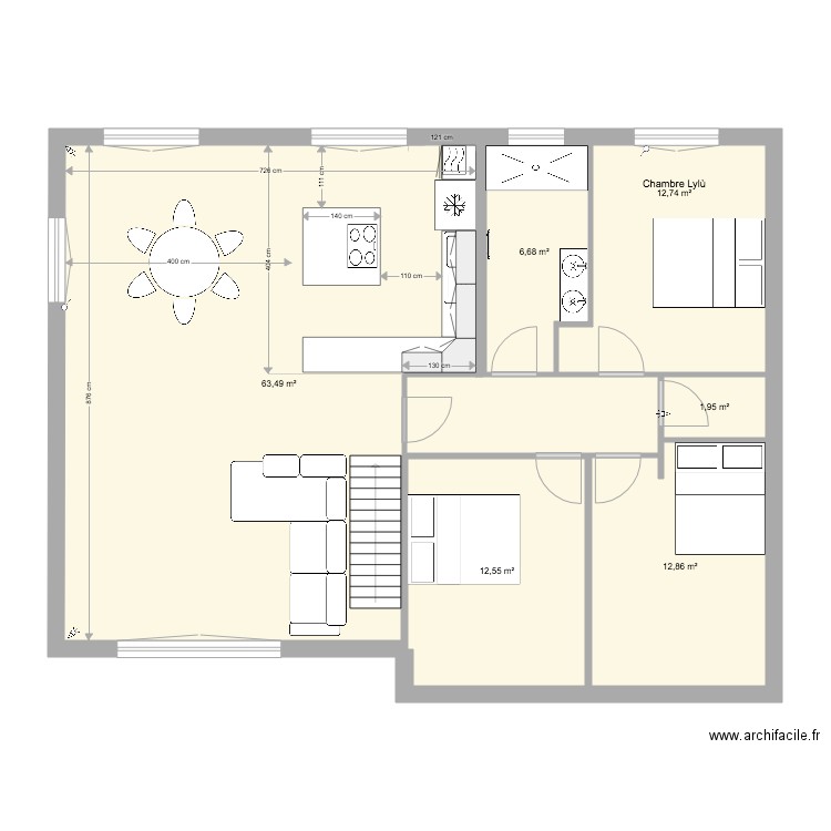 Plan Maison Cestas 4. Plan de 0 pièce et 0 m2