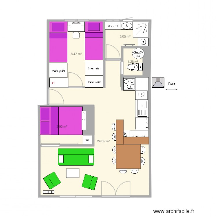 Chamrousse plan 9. Plan de 0 pièce et 0 m2