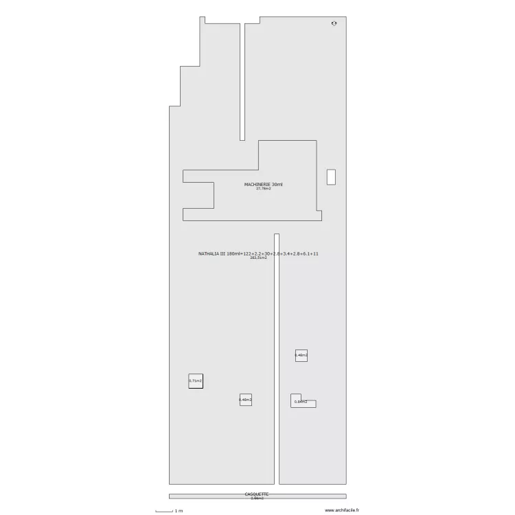 NATHALIA III. Plan de 