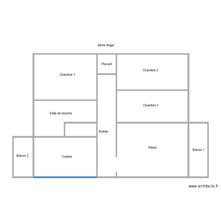 republique sedan 4 eme étage. Plan de 0 pièce et 0 m2