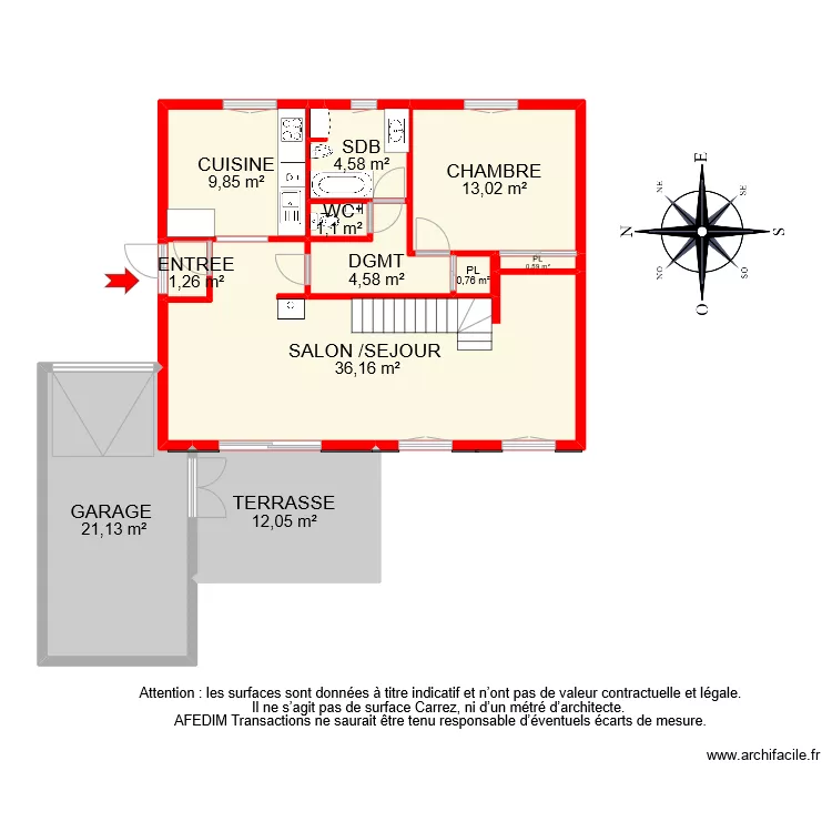 BI 10183 RDC. Plan de BI 10183 RDC. Plan de
