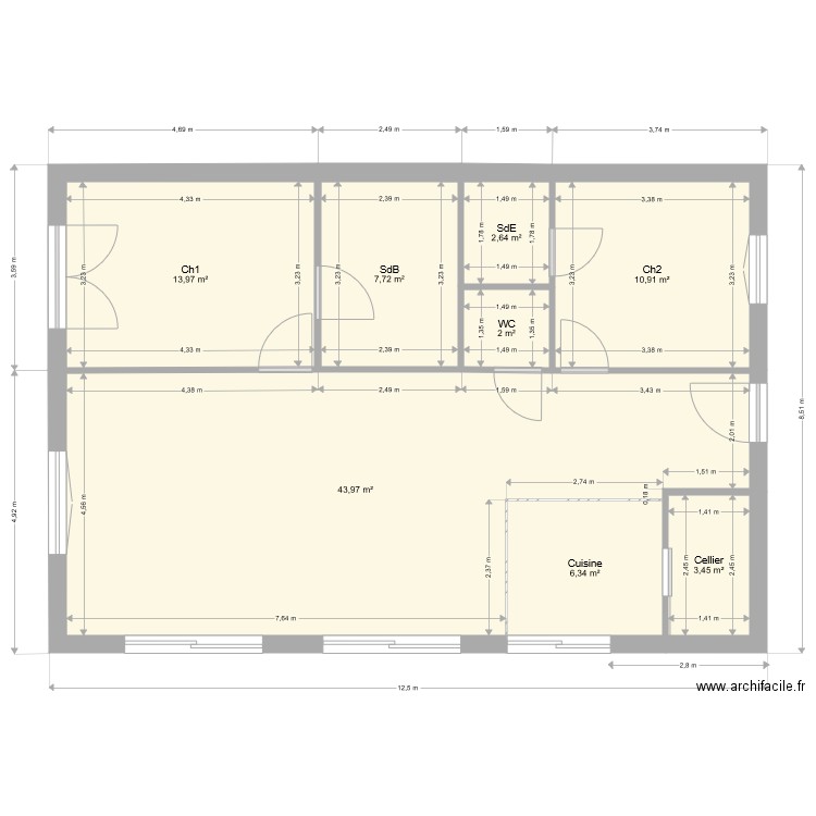 base. Plan de 0 pièce et 0 m2