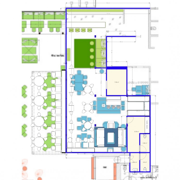 princesa. Plan de 0 pièce et 0 m2