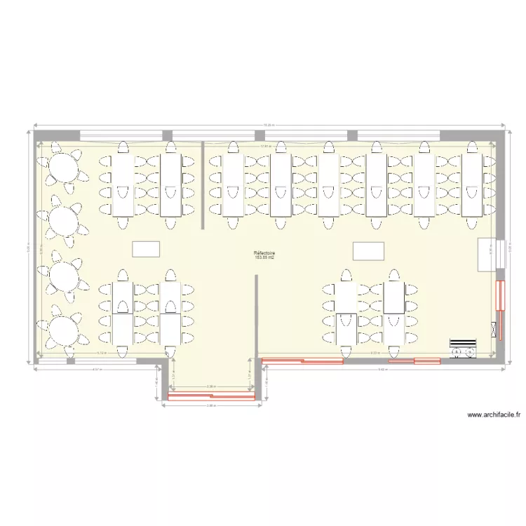 Cantine 2. Plan de Cantine 2. Plan de