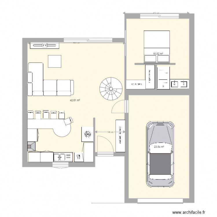 david lot 2. Plan de 0 pièce et 0 m2