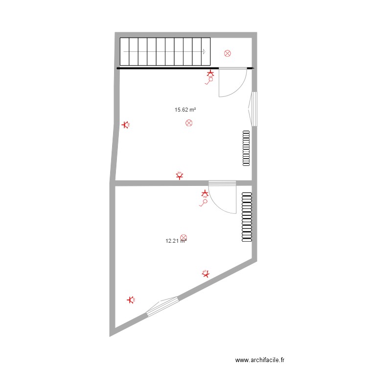 TORHOUT REZ Grand Appartement B. Plan de 0 pièce et 0 m2