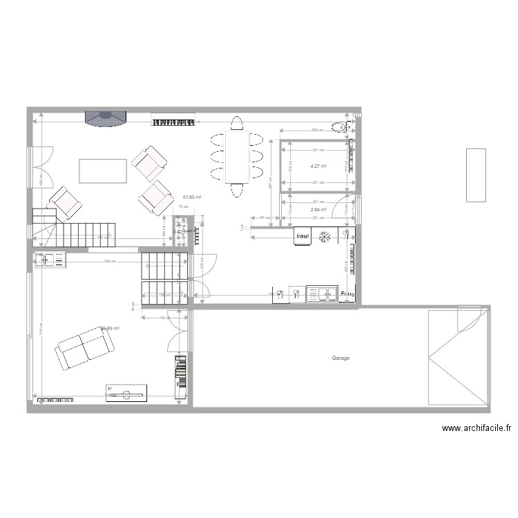 Maison renovation 2. Plan de 0 pièce et 0 m2
