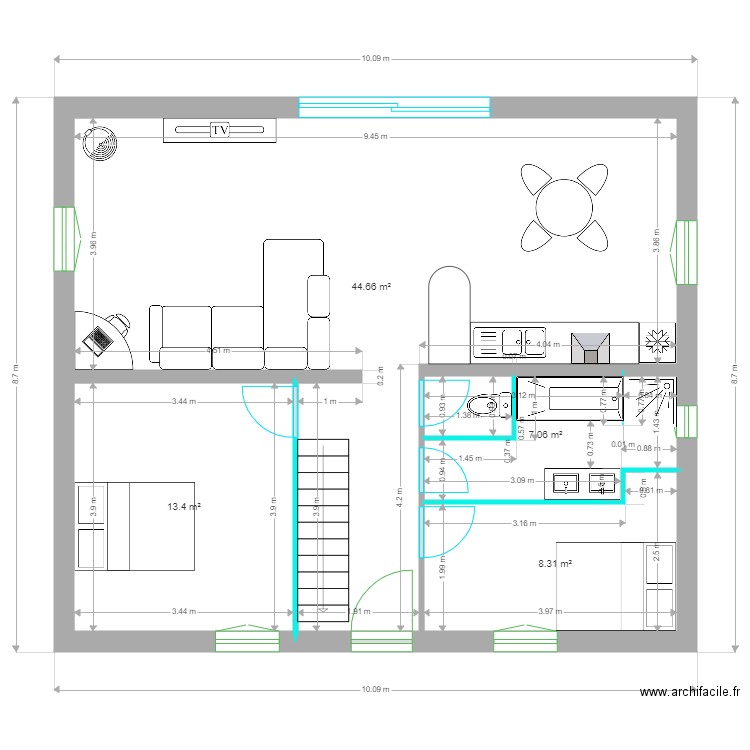 DEMESMAY version 1. Plan de 0 pièce et 0 m2