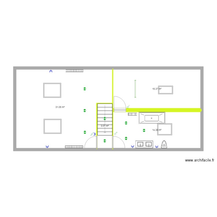 rochchetti. Plan de 0 pièce et 0 m2