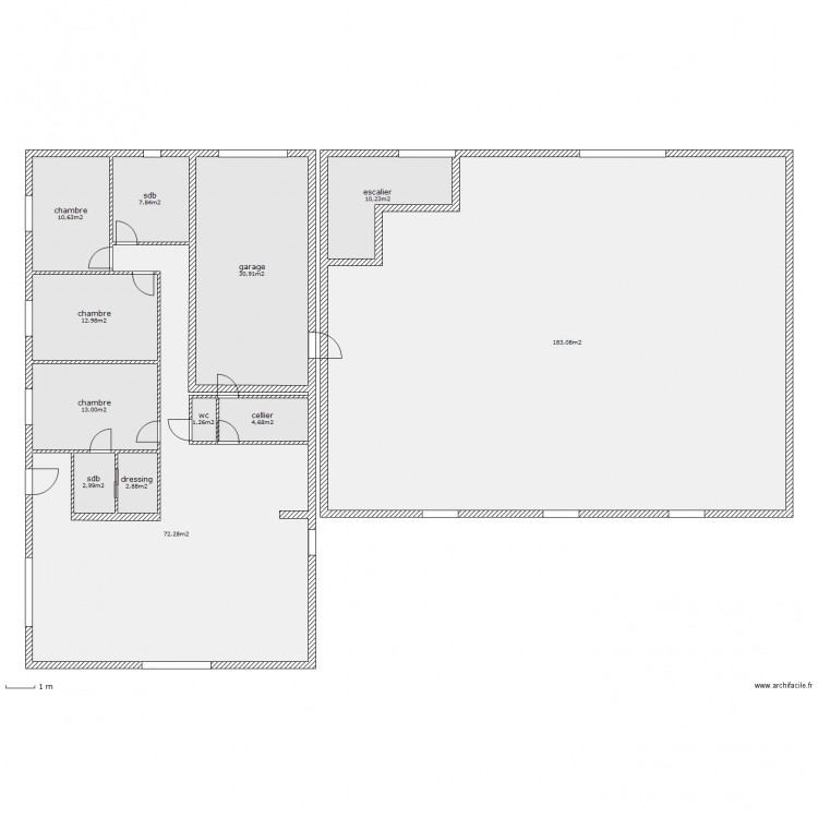 rez de chausse. Plan de 0 pièce et 0 m2