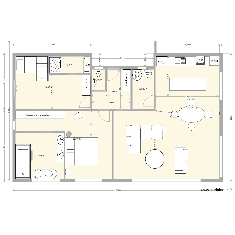 Maisonette Public. Plan de 0 pièce et 0 m2