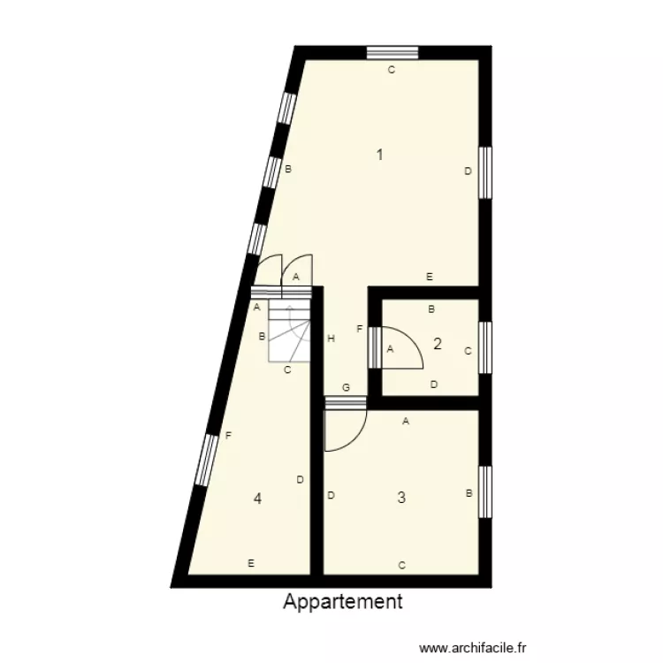 174310 SCI LE CHATEAU logt7. Plan de 