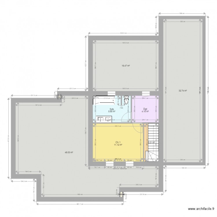 KRAJEWSKI H47 perso. Plan de 0 pièce et 0 m2