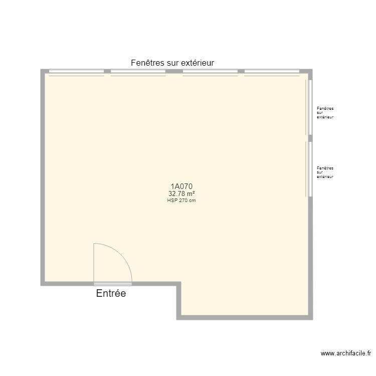 1A070 FS. Plan de 0 pièce et 0 m2