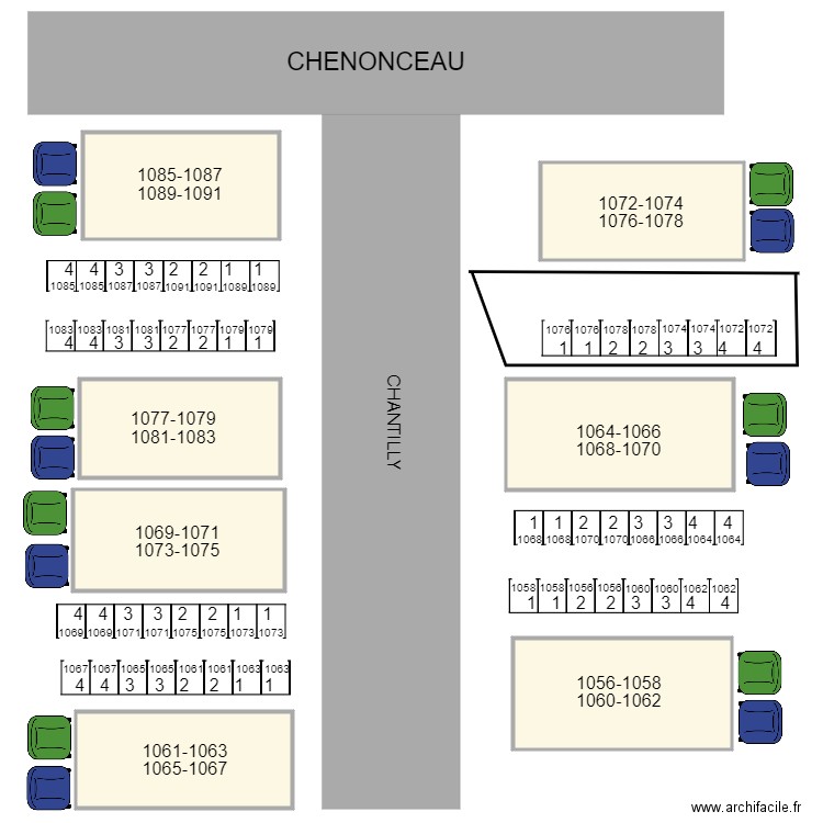 Chantilly 2 de 2. Plan de 0 pièce et 0 m2