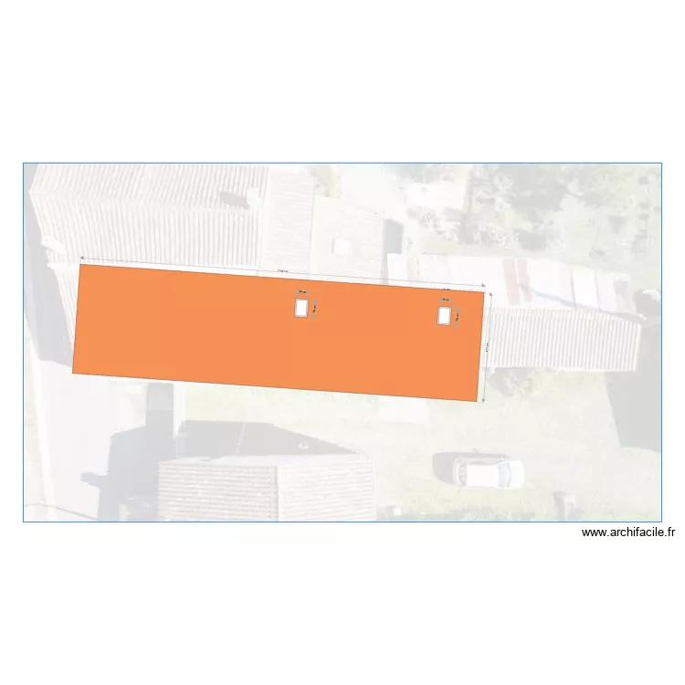 Velux sch&eacute;ma toiture . Plan de 