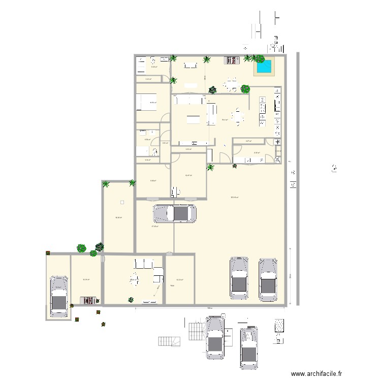 Para enviar a franchet modificado6. Plan de 0 pièce et 0 m2