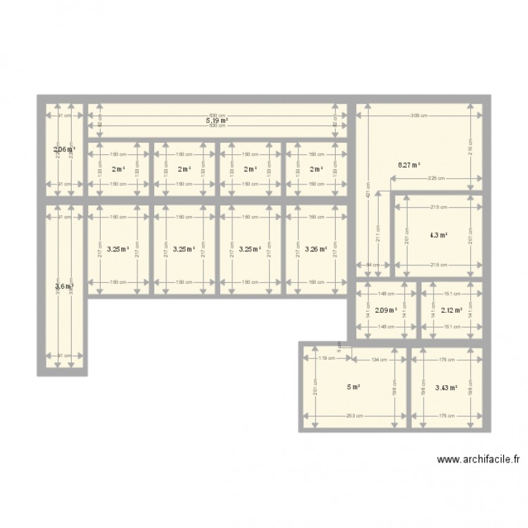 CHENIL 3. Plan de 0 pièce et 0 m2