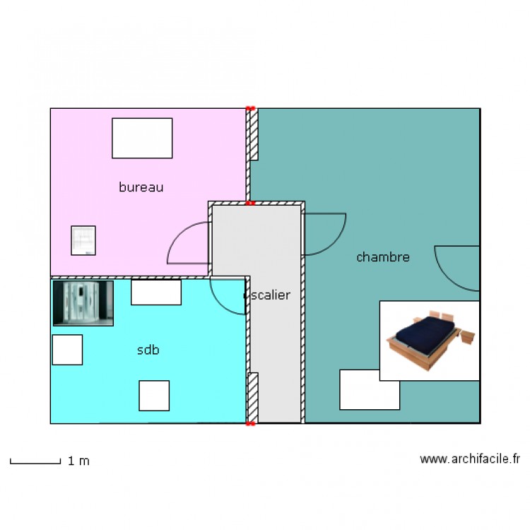 plan etage nouveau 2. Plan de 0 pièce et 0 m2