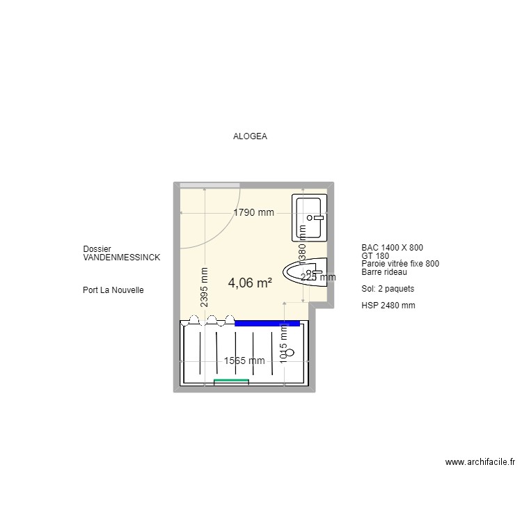 ALOGEA VANDENMESSINCK. Plan de 0 pièce et 0 m2