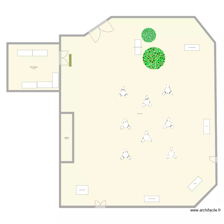 plan cocktail mariage gilles. Plan de 