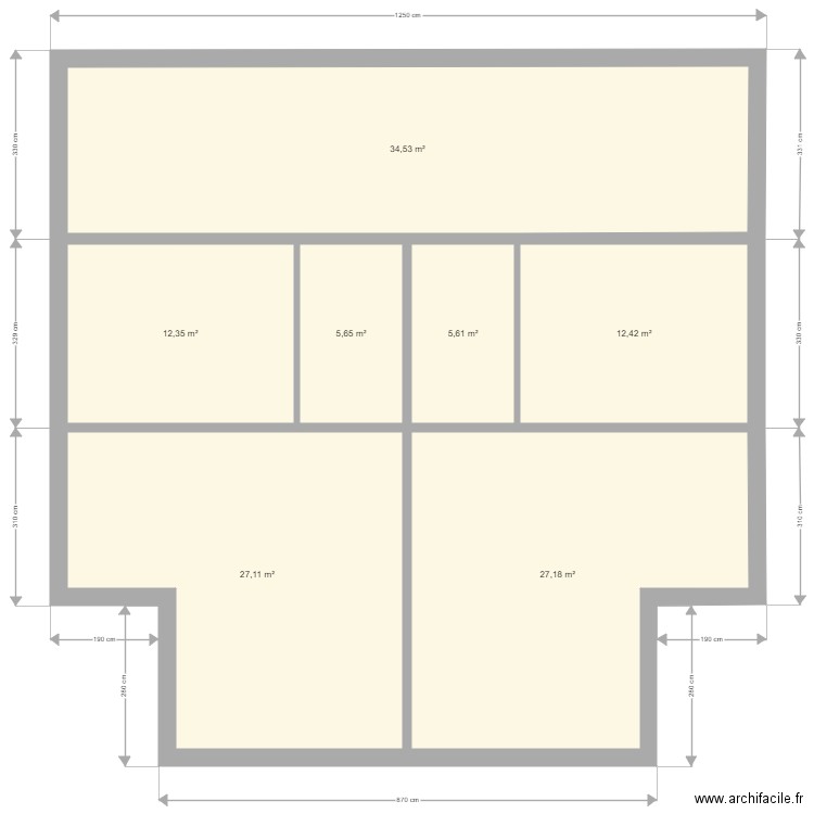 Tdh Rdc. Plan de 0 pièce et 0 m2