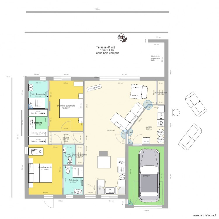 Maison Herbert Chauvigny avec RBandB 171216. Plan de 0 pièce et 0 m2