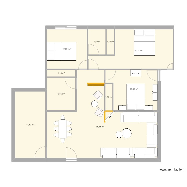 Zak. Plan de 0 pièce et 0 m2