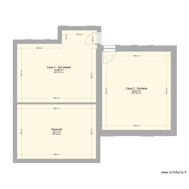 Olivet Projet final. Plan de 16 pièces et 155 m2